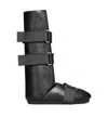 Rick Owens Black Splint Boots In Black
