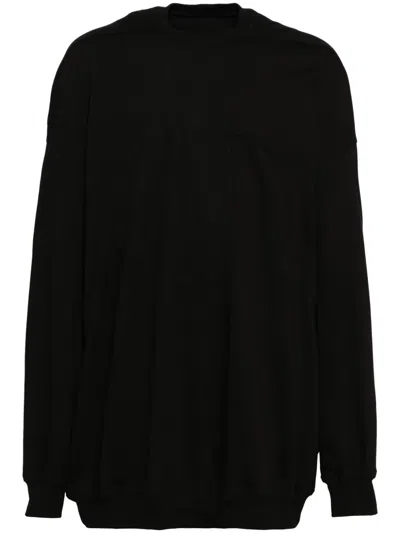 Rick Owens Splintered Peter Sweatshirt In Black
