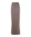 Rick Owens Flared Long Tail Skirt Clothing In Gray