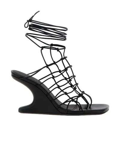 RICK OWENS RICK OWENS HOLLYWOOD RUNWAY CANTILEVER SANDALS