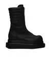Rick Owens Square Zipper Boots