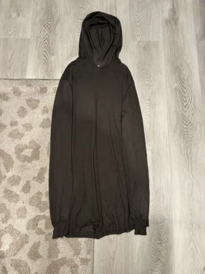 Pre-owned Rick Owens S/s 2015 Cashmere Hoodie!! In Green