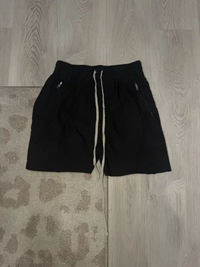 Pre-owned Rick Owens S/s 2022 Boxer Shorts!! In Black