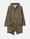 Rick Owens Ss05 "scorpio" Goat Leather Parka