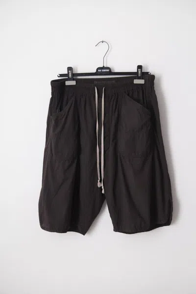 Pre-owned Rick Owens Ss08 Cargo Shorts In Dark Shadow