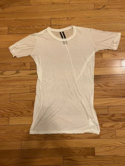 Pre-owned Rick Owens S/s08 "creatch" Bias Cut Shirt