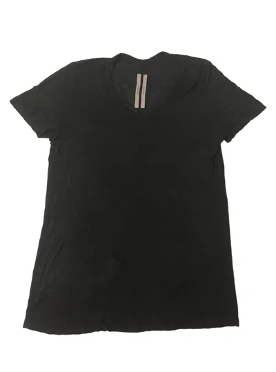 Pre-owned Rick Owens Ss15 Faun Bamboo Tshirt Mainline In Black
