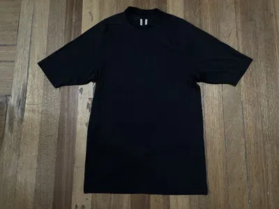 Pre-owned Rick Owens Ss15 Faun Crewneck Tee Oversized In Black