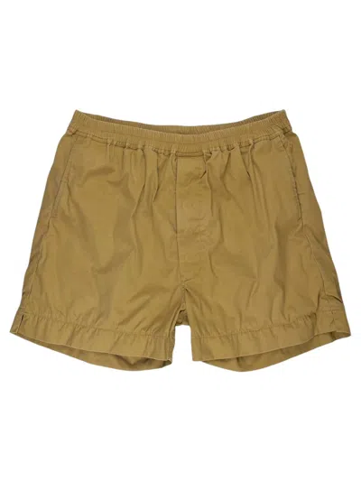 Pre-owned Rick Owens Ss16  Cyclops Runway Mainline Boxer Shorts In Brown
