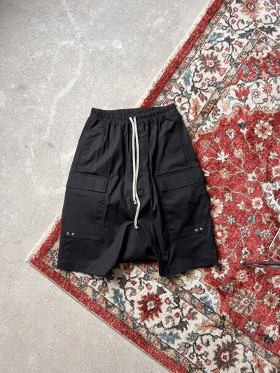 Pre-owned Rick Owens Ss24  Cargo Pods New In Black
