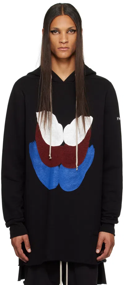 Rick Owens Ssense Exclusive Black Tvhkb Edition Hoodie In 9100 Black