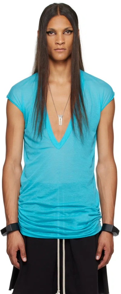 Rick Owens Ssense Exclusive Blue Tvhkb Edition Dylan T-shirt In 106 Aqua