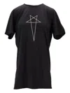Rick Owens Star-graphic T-shirt In Black