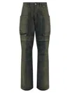 Rick Owens Stefan Cargo Jeans Gray In Gray
