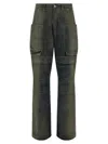 Rick Owens Stefan Cargo Jeans Gray In Brown