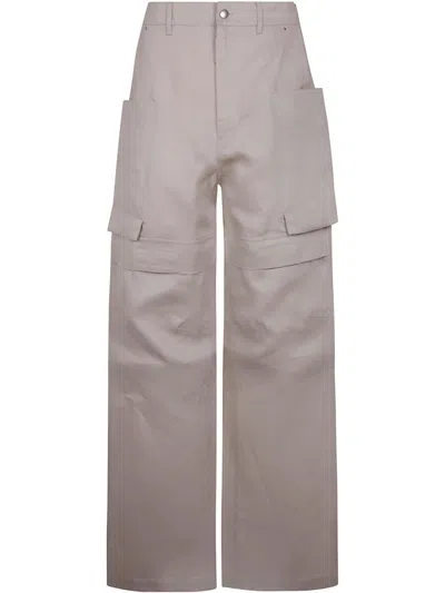 Rick Owens Stefan Cargo Pantas In Neutral