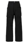 Rick Owens Man Pants Black Size 31 Cotton In Black