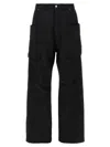 Rick Owens Stefan Cargo Pants In Black