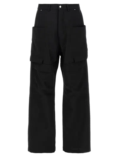 Rick Owens Stefan Cargo Pants In Black