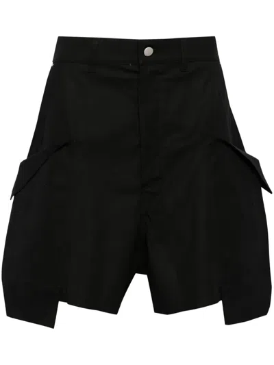 Rick Owens Stefan Cargo Shorts In Black