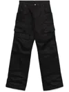 Rick Owens Black Hollywood Stefan Cargo Pants In Schwarz