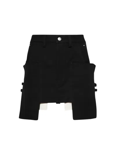 RICK OWENS RICK OWENS STEFAN MINI SKIRT