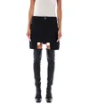 Rick Owens Stefan Mini Skirt