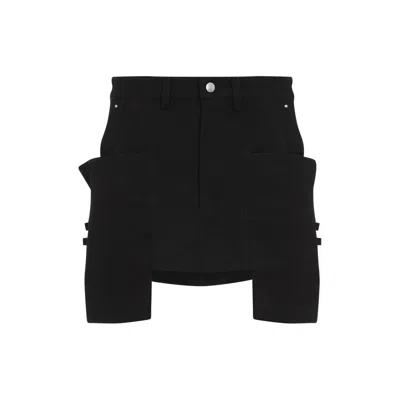 RICK OWENS RICK OWENS STEFAN MINI SKIRT