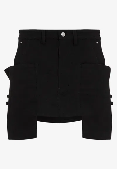RICK OWENS STEFAN MINI SKIRT