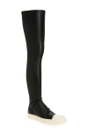 Rick Owens Stocking Sneaks Thigh High Sneaker In Multi