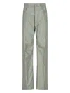 Rick Owens Belt-loop Casual Pants In Green