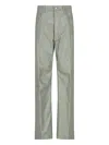 Rick Owens Belt-loop Casual Pants In Green