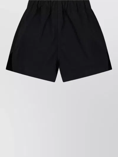 Rick Owens Straight Knee-length Shorts In Black