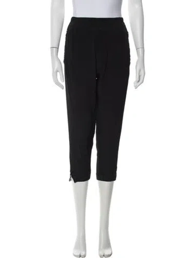 Pre-owned Rick Owens Straight Leg Pants In Black