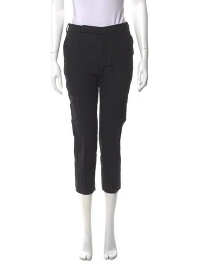 Pre-owned Rick Owens Straight Leg Pants In Gray