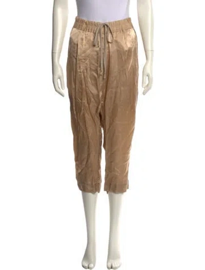 Pre-owned Rick Owens Straight Leg Pants In Neutral