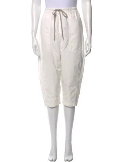 Pre-owned Rick Owens Straight Leg Pants In Neutral