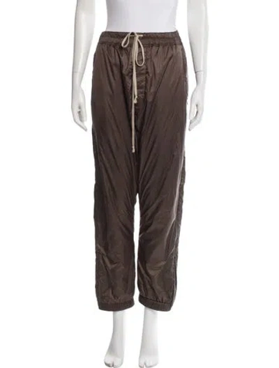 Pre-owned Rick Owens Straight Leg Pants In Neutral