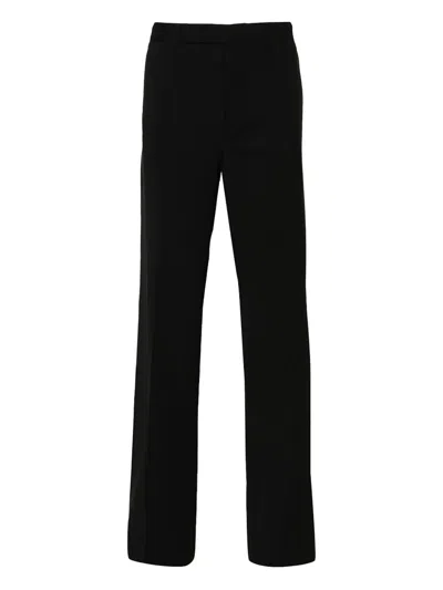 Rick Owens Straight-leg Tailored Trousers In Black