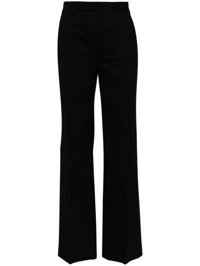 Rick Owens Dietrich Straight-leg Trousers In Black