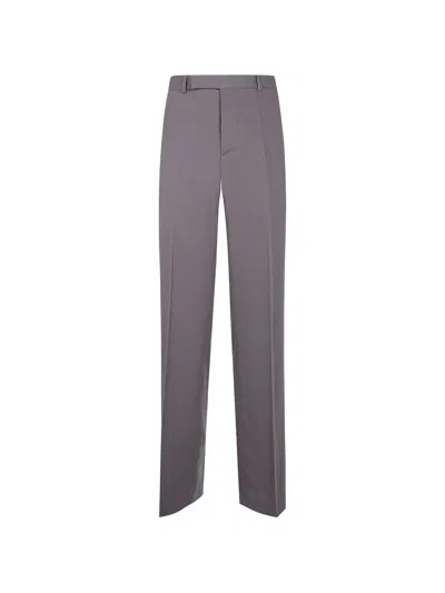Rick Owens Straight-leg Trousers In Gray