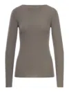 Rick Owens Round Neck Knit Sweater