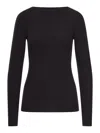 Rick Owens Woman Sweater Black Size L Virgin Wool In Black