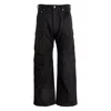Rick Owens Trousers With Cargo Pockets And Wide Leg In Black