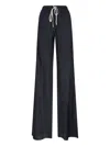 Rick Owens Straight Pants In Black