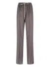 Rick Owens Women Straight Pants In Brown