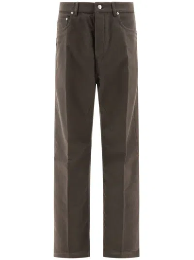 RICK OWENS STRAIGHT TROUSERS