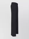 Rick Owens Straight Trousers With Belt Loops And Buttoned Back Pocket In Multi
