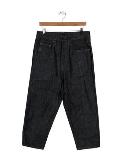 Pre-owned Rick Owens Straight-leg Jeans In Black
