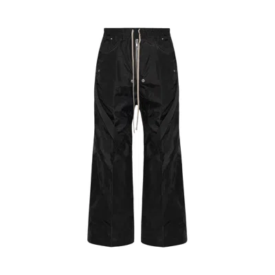 Pre-owned Rick Owens Strapped Wide Bela Pants 'black' | Men's Size 50